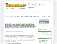 Tablet Screenshot of edu.snoozester.com